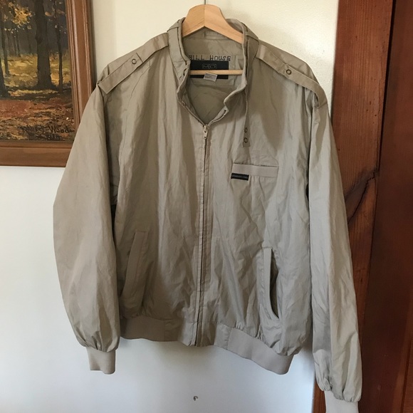 Vintage Members Only Jacket- Tan - XL 80s 90s 🕺🏻 - Picture 2 of 5